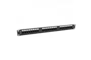 Dynamix PP-C6-24 24 Port 19 Cat6 UTP Patch Panel T568A & T568B Wiring - 1RU -