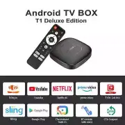 Smart TV Box Home Theater 4K HD Android WiFi Streaming with Remote Control