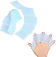 1 Pair Silicone Frog Swimming Gloves for Kids