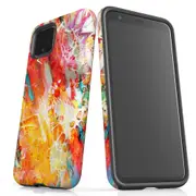 For Google Pixel 4 Case Tough Protective Cover Flowing Colors