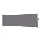 Instahut Side Awning Sun Shade Outdoor Blinds Retractable Screen Patio 1X3M Grey