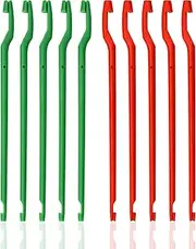 BB Hapeayou Easy Fish Hook Remover Tool 10pcs Fishing Disgorger Plastic Portable Unhook Extractor Fishing Supplies