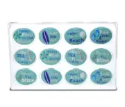 CoTa Global Beach Style 12pc Stone Pebbles