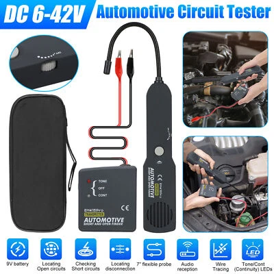 6~42V Digital Automotive Wire Finder Short Open Circuit Tester Cable Car Scanner