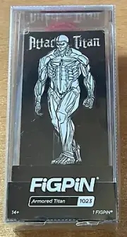 2022 NYCC Exclusive FiGPiN-Armored Titan Pin (023) Attack of Titan