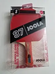 97 Fiesta Joola Attack Table Tennis Racket Ping Pong Paddle 5 Ply Has Scuffs