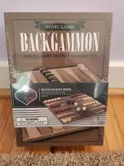 Novel Games BACKGAMMON Booksize Games! Item #906689