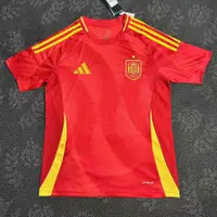 在飛比找蝦皮購物優惠-西班牙主場 歐洲杯 球衣 24-25聯賽足球服 泰版球衣 球