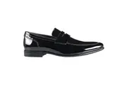Julius Marlow Jax Black Patent Slip On Formal Dress Leather Shoes