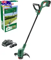 Cordless Grass Trimmer Line Whipper Snipper 18V 26cm 2.5Ah Battery Charger