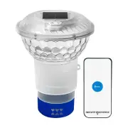 Pool Floater Solar Light Lamp Floating Dispenser With Light For Swimming Pool