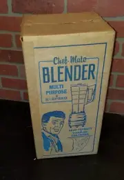 RARE DHA Queens NY CHEF MATE ART DECO BEEHIVE Bee Hive BLENDER ~ SEALED IN BOX!!