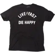 Fasthouse Die Happy Tee | Black | Sz S
