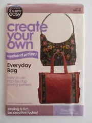 Simplicity 9034729 Create Your Own One Size Everyday Bag Uncut Sewing Pattern
