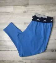 Adidas Women’s Techfit Performance Training Long Tights Pulse Blue Sizes 3X NWT!