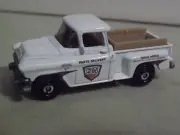 Matchbox White 1957 GMC Stepside Pickup "Truck Herd Parts Delivery" MB 985