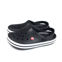 在飛比找蝦皮商城優惠-Crocs 休閒鞋 涼鞋 防水 黑色 男女鞋 11016-0