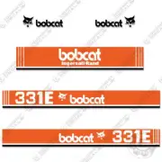 Fits Bobcat 331E Decal Kit Mini Excavator (Older) - 3M Vinyl Aftermarket Kit!