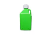 Scribner 5 Gallon (18.9L) Square Utility Jug Glow Green 9.5" x 9.5" x 21"