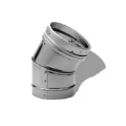 6" DuraVent DuraLiner 30 Degree Elbow, Stainless Steel 6DLR-E30SS