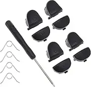 13pcs L1 R1 L2 R2 Trigger Buttons & Spring & Screwdriver Replacement Part Compatible with PS4 Dual Sense Controller Replacement Controller Button