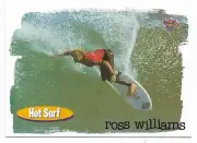 1995 Futera HOT SURF Trading Card (42) Ross WILLIAMS