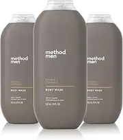 Method Men, Cedar + Cypress Body Wash, 18oz, 3 pack, Packaging May Vary