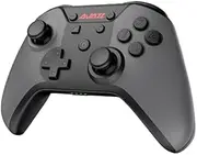FIRSTBLOOD ONLY GAME. Switch Controller, AG180 Bluetooth 5.0 Pro Controller Gamepad Compatible with Switch/Switch Lite, Double Vibration and Wake up Function, Grey