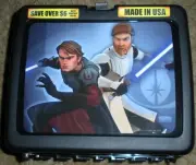 Disney's Star Wars Clone Wars (Animated) Thermos Hard Shell Lunch Kit-New