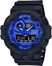 Casio Men'S G-Shock GA700BP-1A Men'S Blue Analog/Digital Watch with Black Band