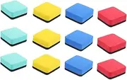 OFFSCH 12 pcs Magnetic Dry Erase Erasers Portable Classroom Chalkboard Erasers for Office Teachers Students Present for Classroom Use