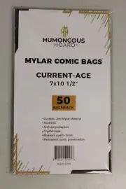 (1000) Humongous Hoard Mylar Current Comic Book Bags Case