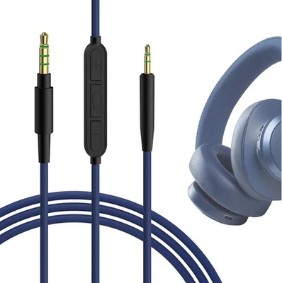 Audio Cable with Mic Compatible with JBL Tune 770NC 710BT Live 660NC 650BTNC