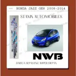 補充橡膠雨刷 JAZZ RS GE8 2008-2014 品牌 NWB 日本英國 26 14