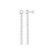 Buy Drop Earrings with white stones silver by Thomas Sabo online - THOMAS SABO Australia