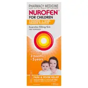 Nurofen Children 1-5 Years Orange Flavour 100Ml