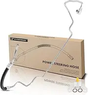A-Premium Power Steering Hose Pressure Hose Line Assembly Compatible with BMW E70 Series X5 2007-2008 V8 4.8L To Gear Replace# 32416780968