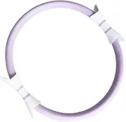 Toning Pilates Ring, Body Pilates Ring - Lightweight Fitness Ring 14.96 Inch Resistance Pilates Hoop | Exercise Equipment Double Handle Non Slip Yoga Accessories for Core and Shape