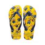 HAVAIANAS哈瓦仕．中性． 小小兵 MINIONS 卡通聯名系列． 黃/深藍．巴西集品