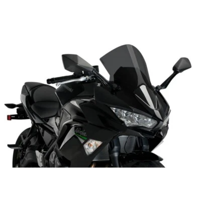 PUIG Fairing R-Racer Kawasaki Ninja 650 2020-2024 Smoke Dark