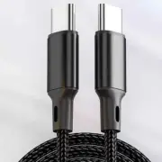 PD 60W USB C to Type C Charging Data Cable Fast Charger For iPhone 15 Samsung