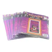 8 NOS LOT HAPPY HALLOWEEN Door Cover Tazmanian Devil print 30 X 60 Taz Bugs