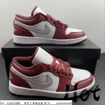 HOT AIR JORDAN 1 LOW BORDEAUX 白紅 波爾多 低筒 休閒 運動 男女款 553558-615