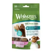 Whimzees Daily Dental Treats XS / S Breed Puppies 28treats 210g Value Pack