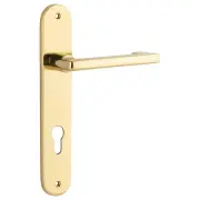 Baltimore Return Lever Oval Backplate (Entrance)