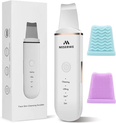 Skin Scrubber Face Skin Spatula Blackhead Remover Pore Cleaner Face Beauty