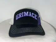 Grimace McDonald's I’m Loving It Purple White Sample Baseball Cap Mets