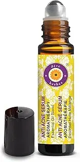 Deve Herbes Anti Acne Serum - Blend of Tea Tree, Lemongrass, French Lavender, Peppermint Essential Oils in Safflower & Grapeseed Oil 10ml (0.33oz)