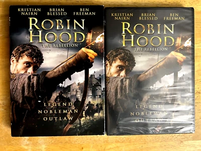 Robin Hood: The Rebellion (DVD 2018) (NEW) Brian Blessed, Kristian Nairn