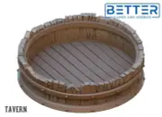 Tavern, 3d Printed Dice Tray Terrain. For RPG Tabletop Wargaming.